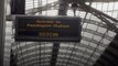 Stations appear empty as thousands of train drivers walk out over pay