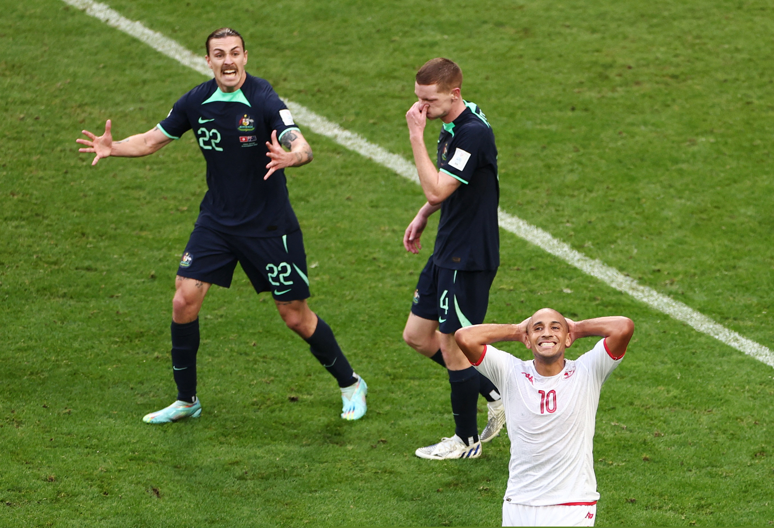 Coupe du Monde 2022 : Les espoirs s'amenuisent pour la Tunisie après avoir été surprise par l'Australie
