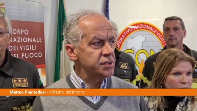 Frana Ischia, Piantedosi Situazione molto grave