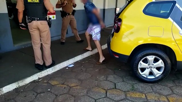 Homem é detido no Centro acusado de violência doméstica