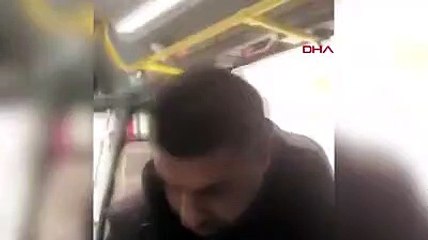 Pusetli kadını almayan minibüsçünün şoför kartı 1 ay askıya alındı