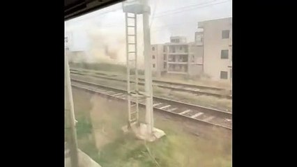 Bagnara, video incendio