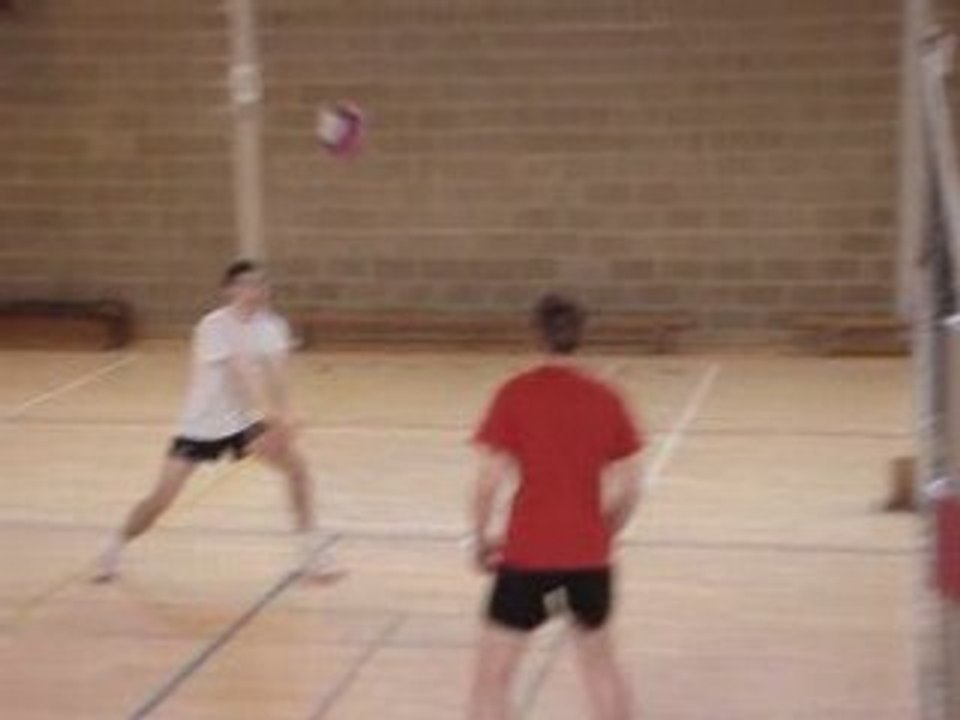 Petit echange au volley