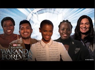 The Cast of Black Panther Wakanda Forever Answer YOUR Questions!