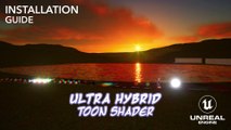 Ultra Hybrid Toon Shader Installation Guide | UE5 Cel Shader | Unreal Engine Post Process Material