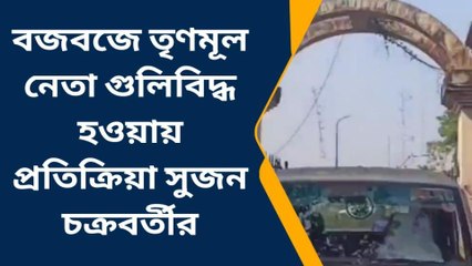 বজবজ: বাংলায় গুলি-বোমা-বন্দুকের রাজত্ব! কটাক্ষ সুজন চক্রবর্তীর