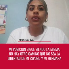 La activista Saily Núñez responsabiliza a la dictadura cubana de cualquier cosa que le suceda a ella o a su familia