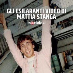 Gli esilaranti video del tiktoker del momento, Mattia Stanga