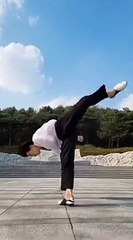 Taekwondo cheat 720 kick