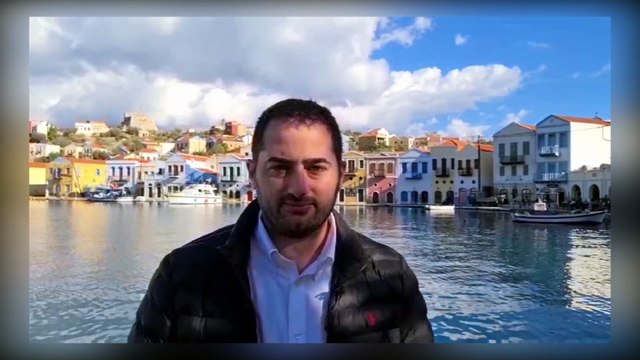 Ο Περιφερειάρχης Στερεάς, Φάνης Σπανός στο Καστελόριζο