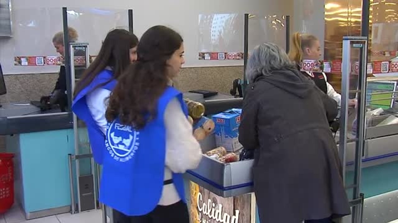 "Comer no puede ser un lujo" es el lema de la Gran Recogida de alimentos este año