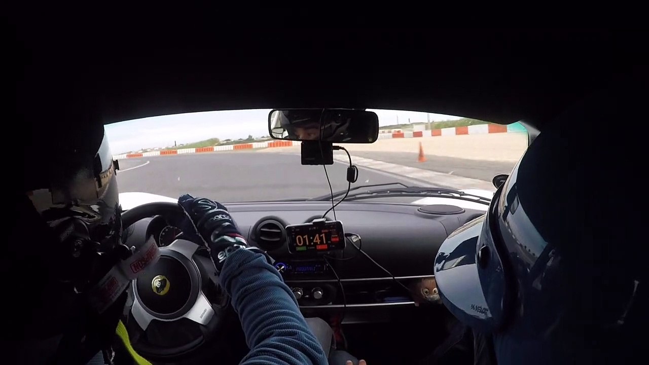 Ledenon - Best lap time avec Will