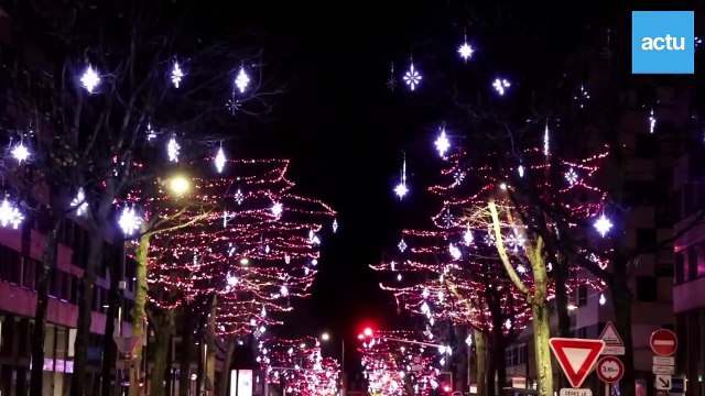 Les illuminations de Noël 2022 dans les rues du Mans