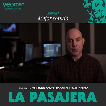 Vídeo cómo se hizo el sonido de la película de terror La pasajera , codirigida por Raúl Cerezo y Fernando González Gómez.
