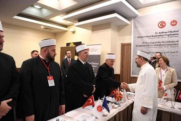 Diyanet İşleri Başkanı Erbaş: "Birliğimize en büyük kötülüğü yapan terör örgütleriyle mücadele etmemiz gerekiyor"9. Balkan Ülkeleri Diyanet İşleri...