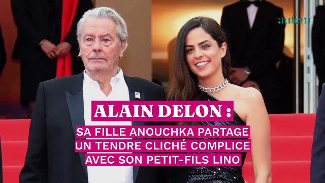 Alain Delon : sa fille Anouchka partage un tendre cliché complice avec son petit-fils Lino