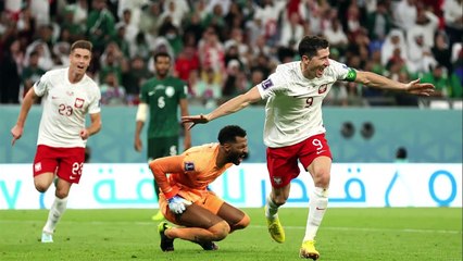 Horror show for Saudi Arabia, as Lewandowski breaks his World Cup duck