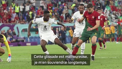 Ghana - Williams : "Je me souviendrai longtemps de cette glissade !"