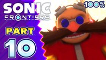 Sonic Frontiers Walkthrough Part 10 ◎ 100% ◎ (PS5, PS4) Ares Island