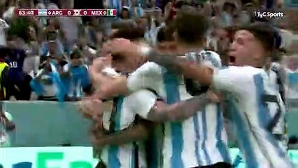 ¡Increíble Gol de Messi! Argentina Lidera 1-0 contra México ⚽