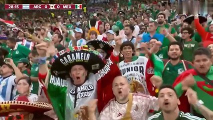 ملخص مباراة الأرجنتين ضد المكسيك  Summary of the match between Argentina and Mexico