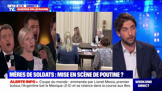 L'ENQUÊTE - La mise en scène de Vladimir Poutine avec des mères de combattants proches du Kremlin
