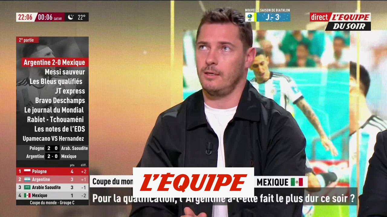 L'Argentine se relance face au Mexique - CM 2022 - ARG