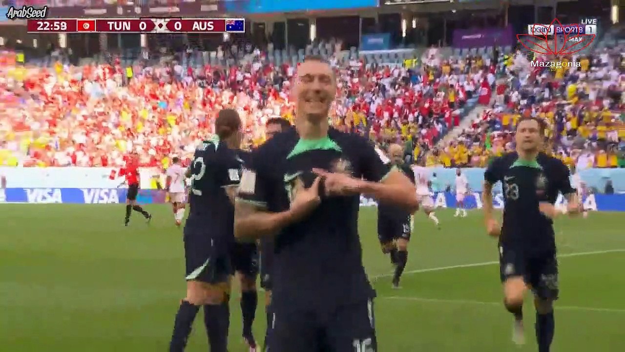 Australia.VS.Tunisia.1.0 | أهداف مباراة أستراليا  ضد تونس 1.0