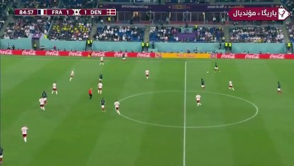 France 2 - 1 Denmark Kylian Mbappe