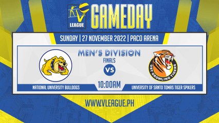 GAME 1 NOVEMBER 27, 2022 | NU vs UST | V-League 2022 Collegiate Challenge Men's Championship