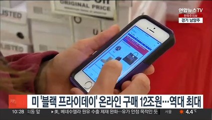 下载视频: 미 '블랙 프라이데이' 온라인 구매 12조원…역대 최대