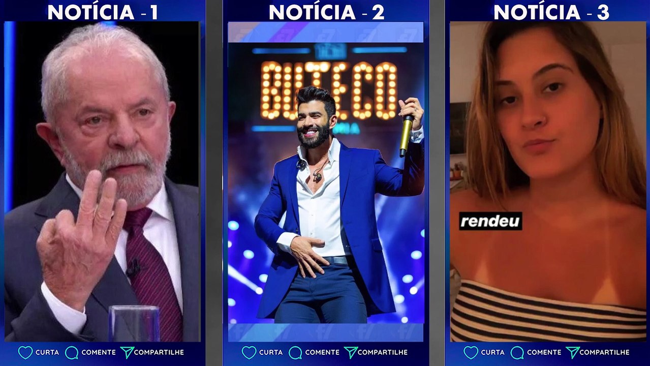 LULA ameaça evangélicos, GUSTAVO LIMA toma decisão e Filha de William Bonner