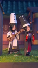 Anime cute girls with dance(MP4)