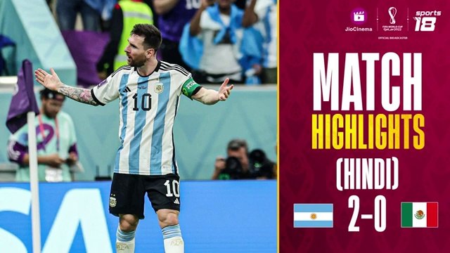 Match Highlights - Argentina 2:0 Mexico - FIFA World Cup Qatar 2022