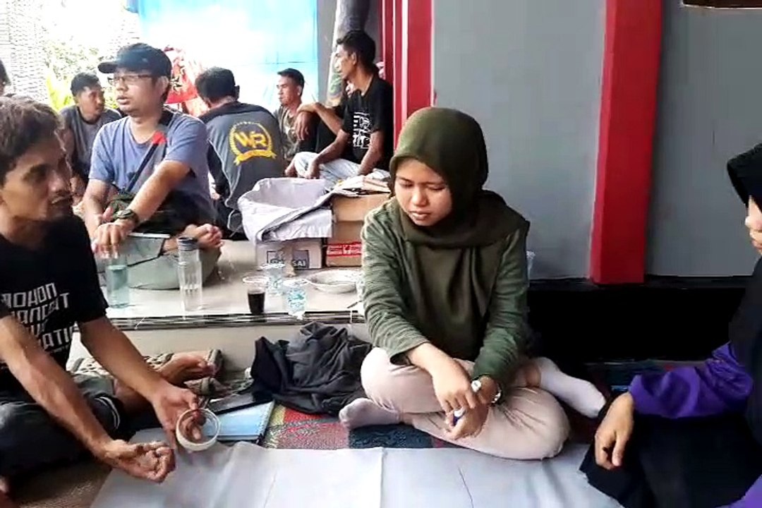 Diskusi Pangan dan Iklim Peserta Pelatihan Jurnalis Rakyat KRKP