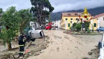 Aerials show extent of devastation on Italian island Ischia hit by landslide