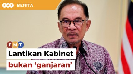 Lantikan Kabinet bukan ‘ganjaran’ sokong bentuk kerajaan, tegas Anwar