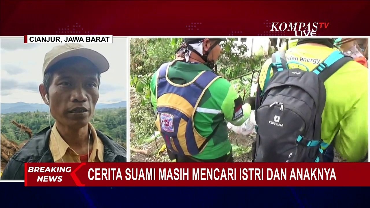 Cerita Pilu Seorang Bapak yang Kehilangan 3 Anggota Keluarganya Akibat Gempa Cianjur