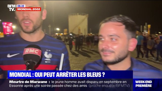 Dans les rues de Doha, les supporters des Bleus rêvent d'une victoire en finale le 18 décembre prochain