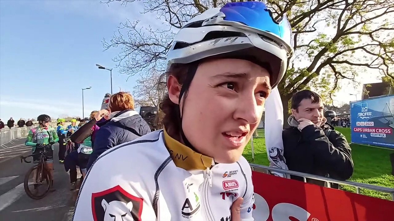 X2O Trofee 2022 - Urban Cross de Courtrai - Camille Devigne :  "J’ai revu mes objectifs et je vais me concentrer sur les championnats de France"