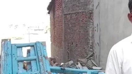 सिंगरौली: दबंगों की दबंगई आई सामने, दुकान पर चलाया बुलडोजर