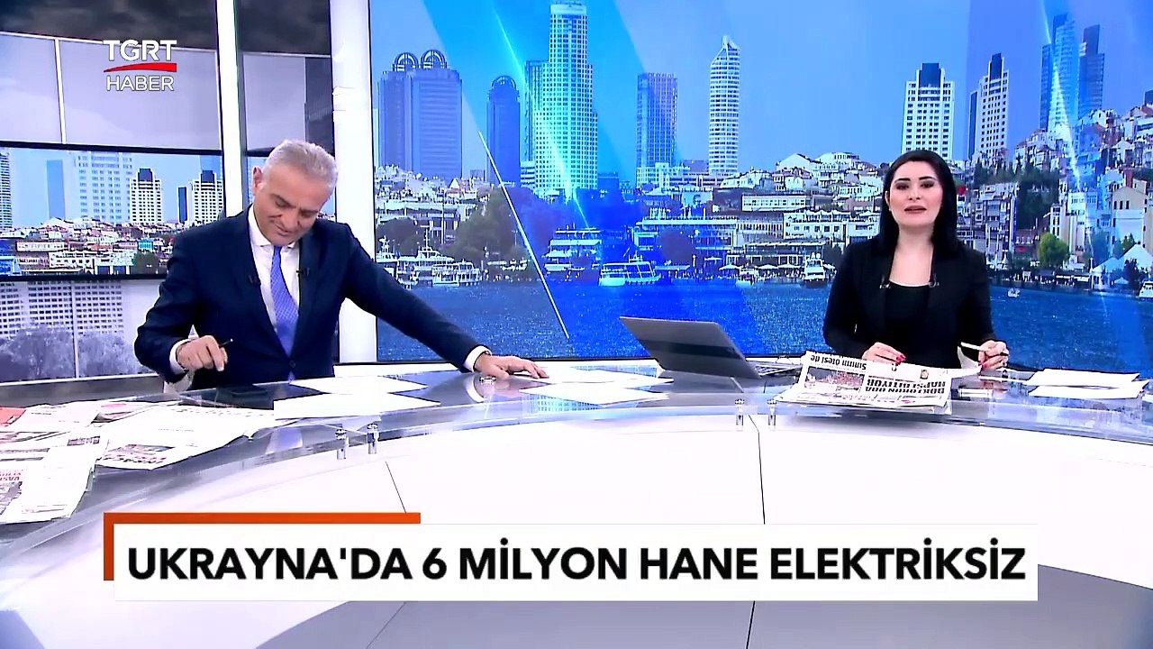 Rusya Elektrik Santrallerini Vurdu! Ukrayna Karanlıkta Kaldı- TGRT Haber