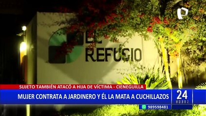 Crimen en Cieneguilla: mujer de 88 años contrata a jardinero y él la mata a cuchillazos