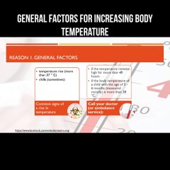 General factors for increasing body temperature