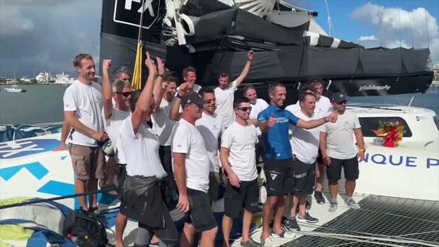 VoileBanquePop 2022 : LE FILM DE LA ROUTE DU RHUM 2022 - ARMEL LE CLEAC'H - VOILE BANQUE POPULAIRE