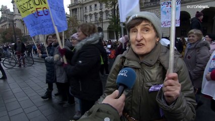 Protestos de professores na Hungria