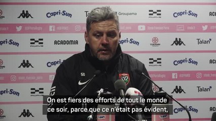 11e j. - Coughlan : "Fier des efforts de tout le monde"