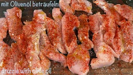 Video herunterladen: Ein gesundes und leckeres Hähnchenbrustrezept, das ich Ihnen zum Kochen empfehle! Einfaches Rezept!