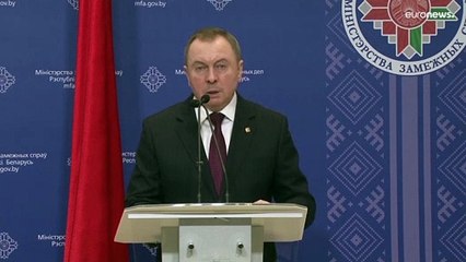 Умер глава МИД Беларуси