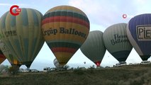 Kapadokya’da görsel şölen yeniden başladı